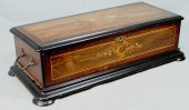 10 tune inlaid rosewood Harp H