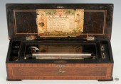 10 TUNE INLAID SWISS MUSIC BOX