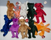 10 TY ORIGINAL BEANIE BABIES I