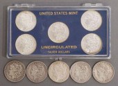 (10) U.S. MORGAN SILVER DOLLAR