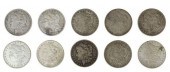 (10) U.S. MORGAN SILVER DOLLAR