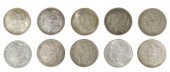 (10) U.S. MORGAN SILVER DOLLAR