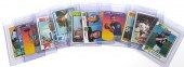 10 VINTAGE FOOTBALL CARDS PAYT