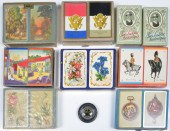 (10) Vintage playing cards and