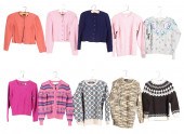 (10) Vintage sweaters to inclu