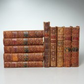(10) VOLS. LEATHER BINDINGS, 1