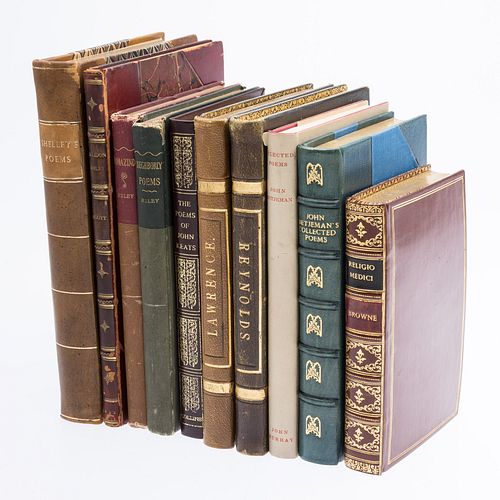 10 VOLUMES OF DRAMA AND POETRY,