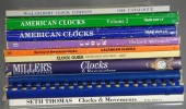 10 volumes on American clocks,