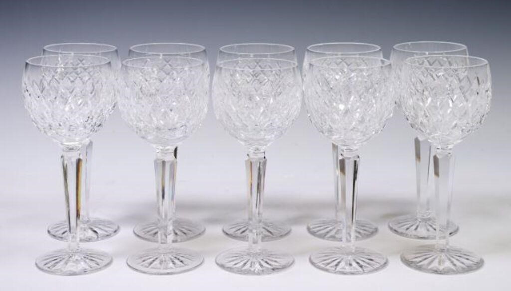 (10) WATERFORD BOYNE CUT CRYSTAL
