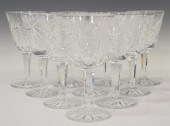 (10) WATERFORD 'CLARE' CRYSTAL