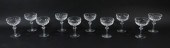 10 WATERFORD CRYSTAL CURRAGHMO