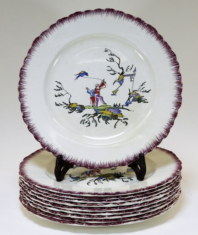 10 WEDGWOOD ETRURIA CHINOISERIE