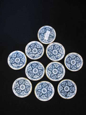 10 Wedgwood Ironstone Butter Pats
