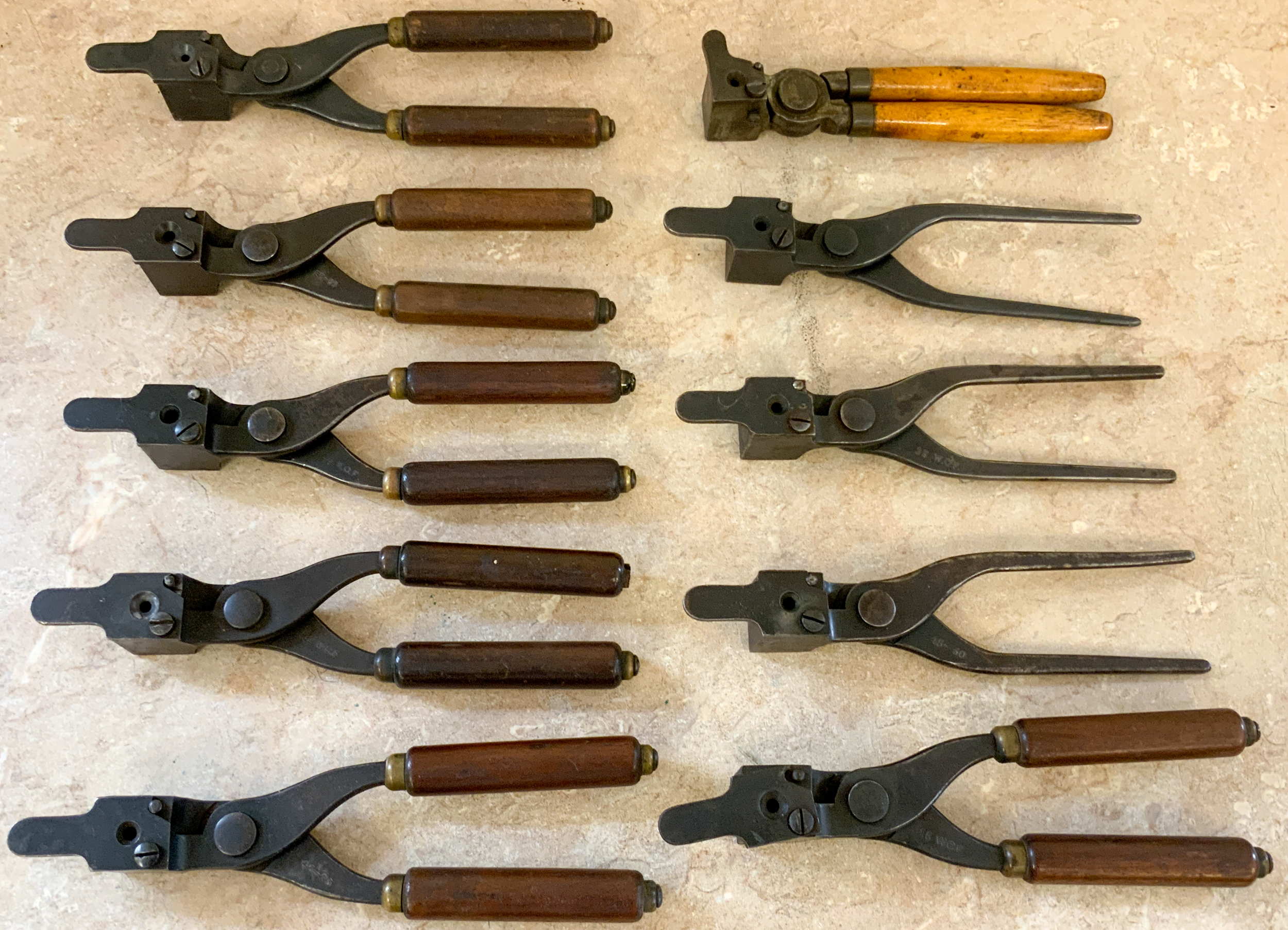 (10) WINCHESTER BULLET MOLDS
