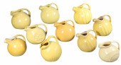 (10) Yellow pottery ball pitch
