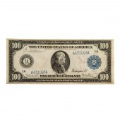 $100 1914 FEDERAL RESERVE NOTE