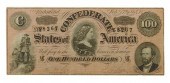†$100 CONFEDERATE NOTE, SEVENT