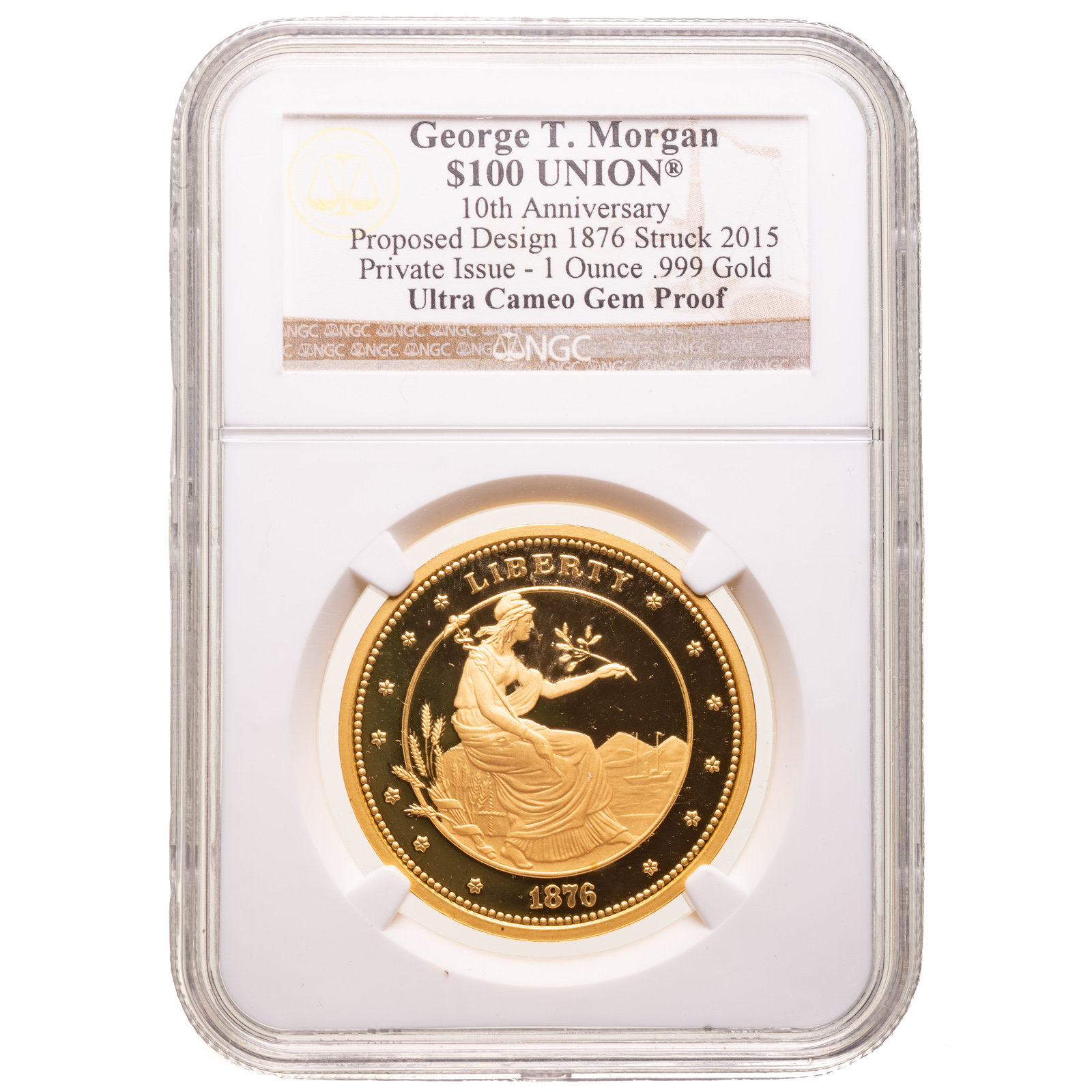$100 GEORGE T MORGAN PROPOSED
