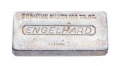 100 OUNCE ENGLEHARD SILVER BAR