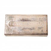 100 OZ ENGELHARD .999 SILVER B
