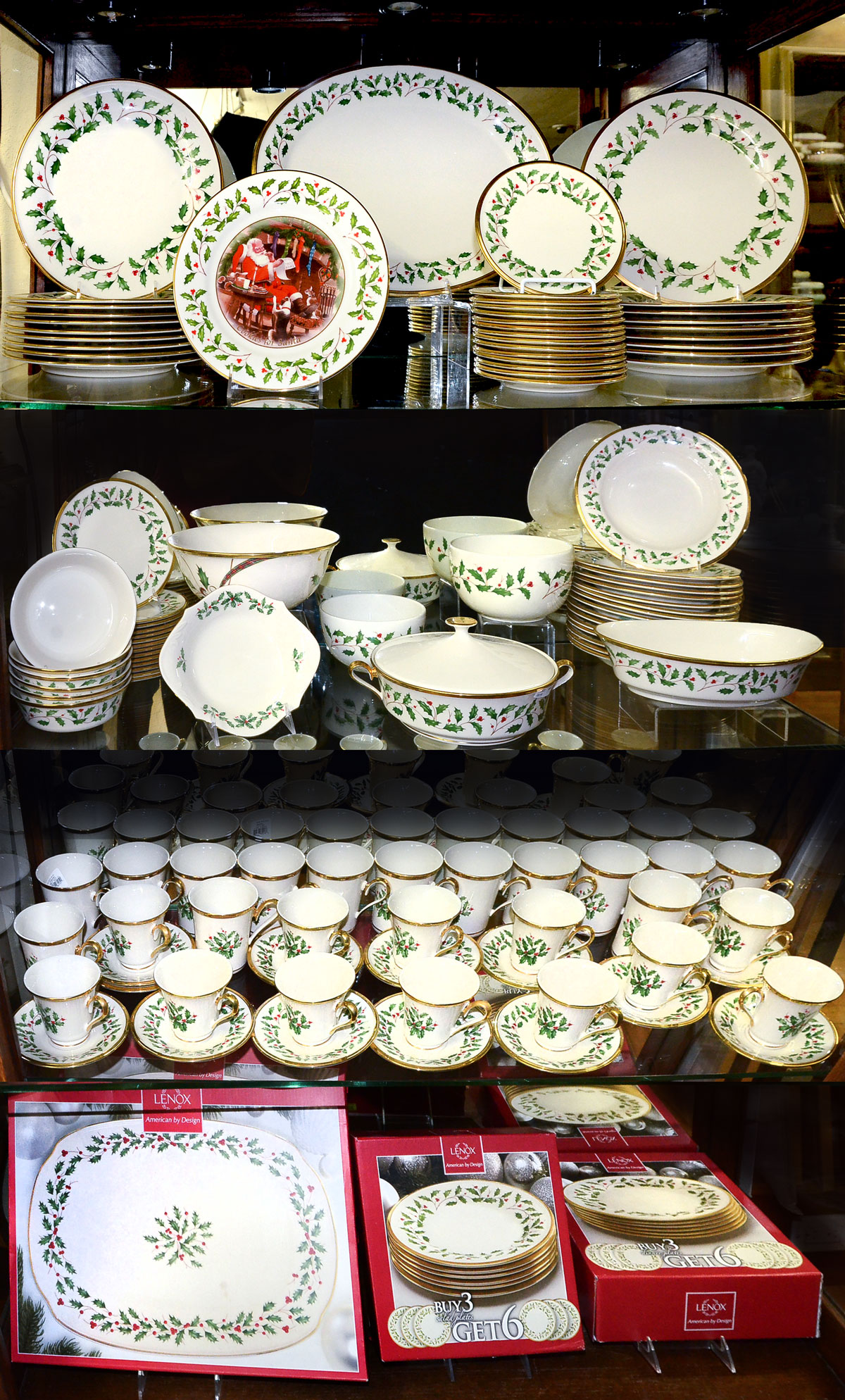 100 PLUS PIECES LENOX CHRISTMAS