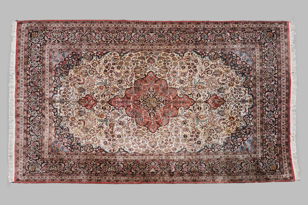 100% SILK KASHMIRI TABRIZ DESIGN