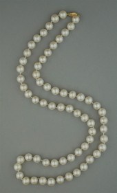 10.0MM CULTURED PEARL STRAND W