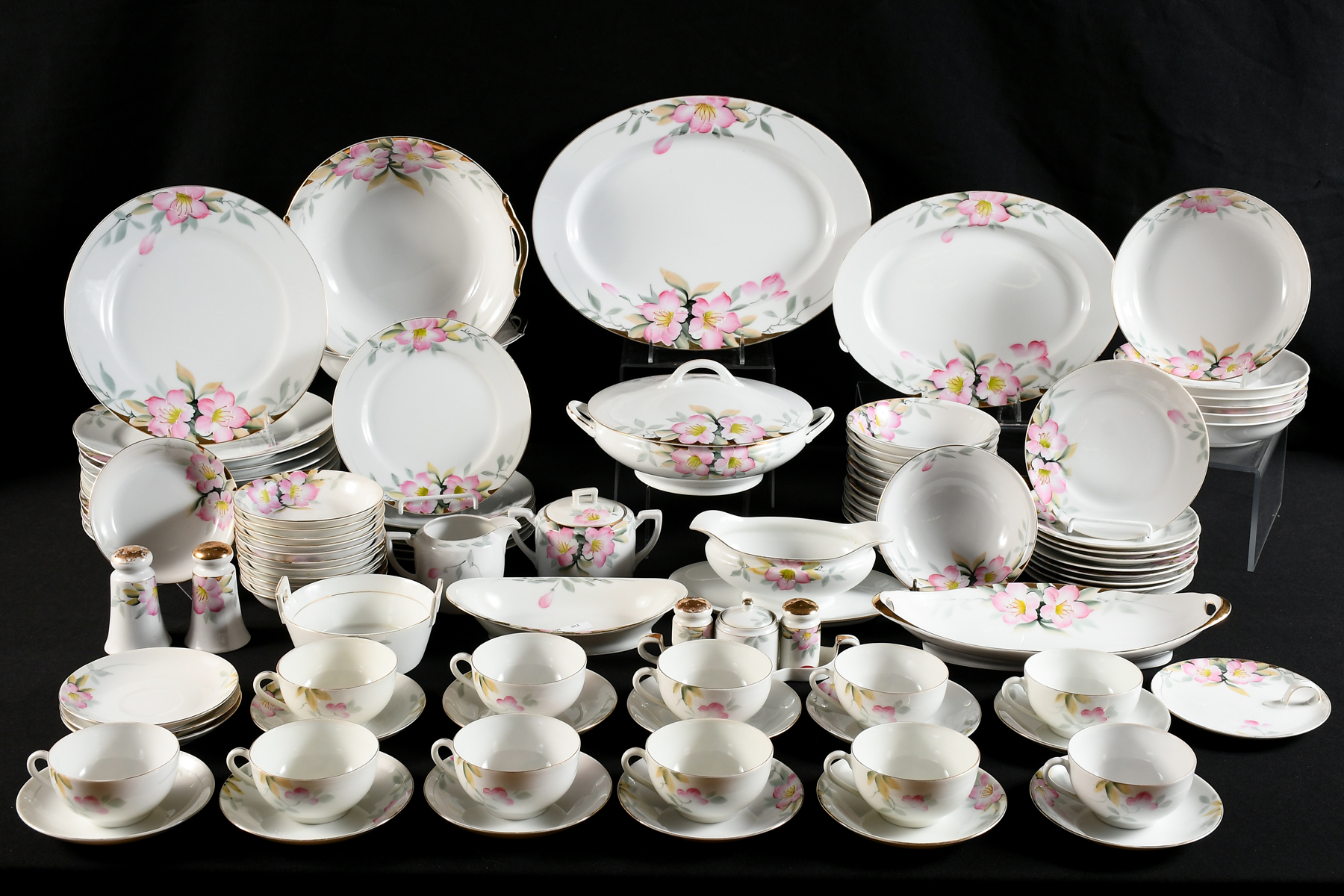 101 PC. NORITAKE AZALEA CHINA: