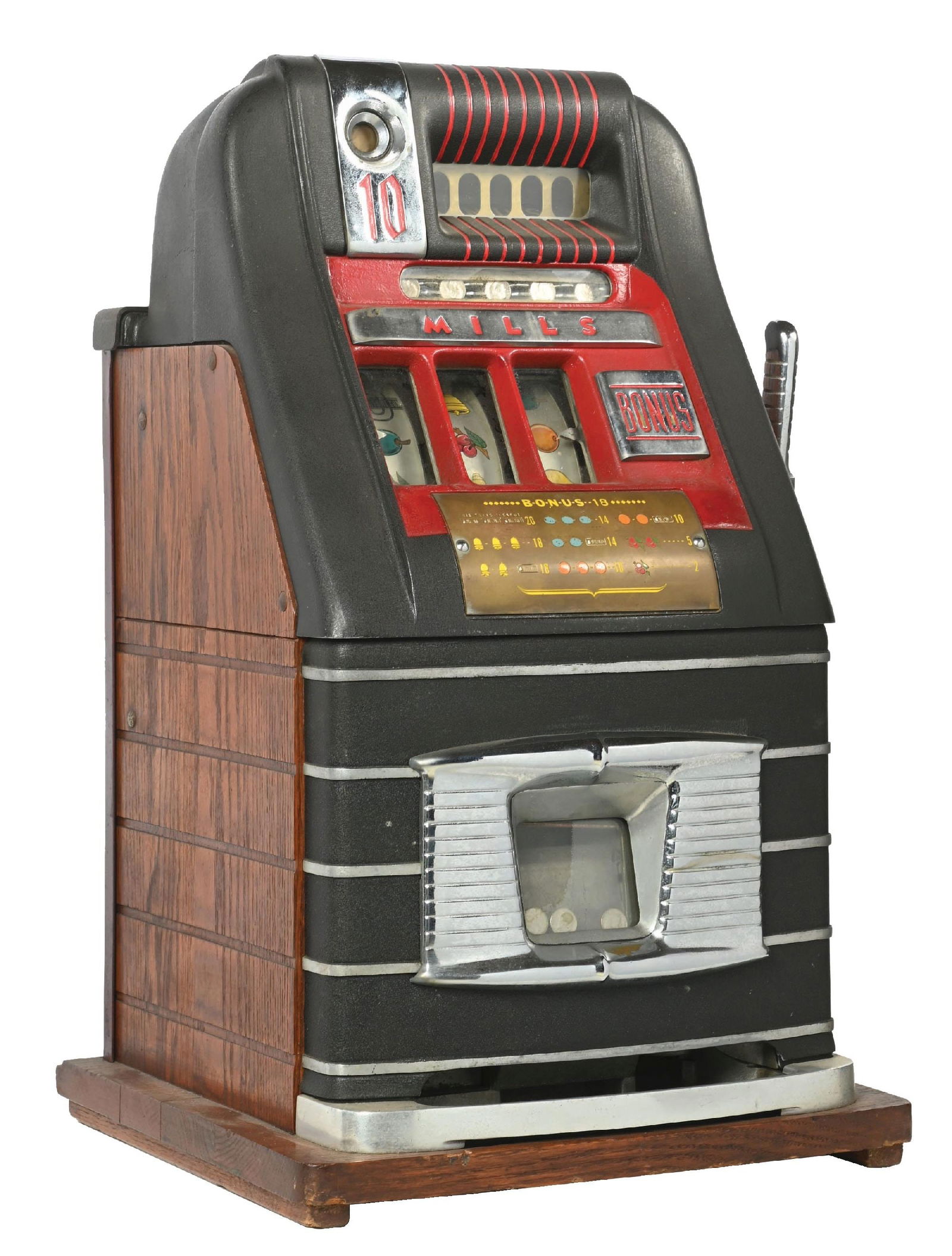 10&#162; MILLS NOVELTY CO. BONUS