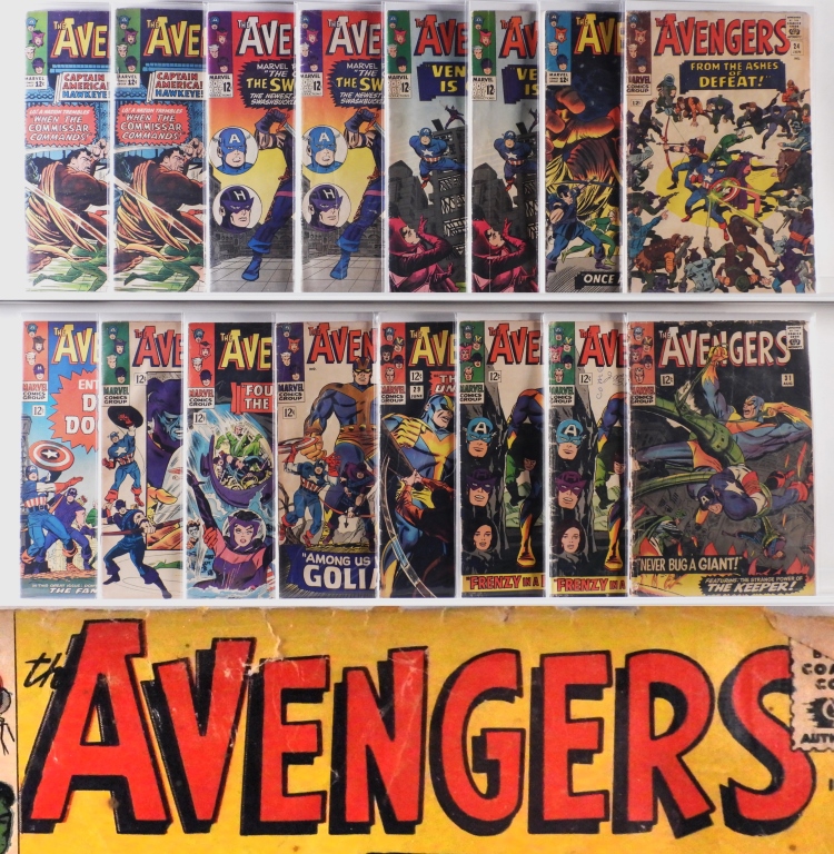 101PC MARVEL COMICS AVENGERS