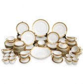 (104 PC) B & CO. LIMOGES PORCE