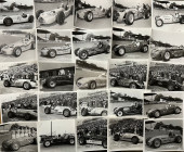 104 RACE PHOTOS, 1950’S, 8 X 1