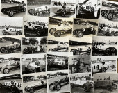 104 RACE PHOTOS, LATE 1920’S -