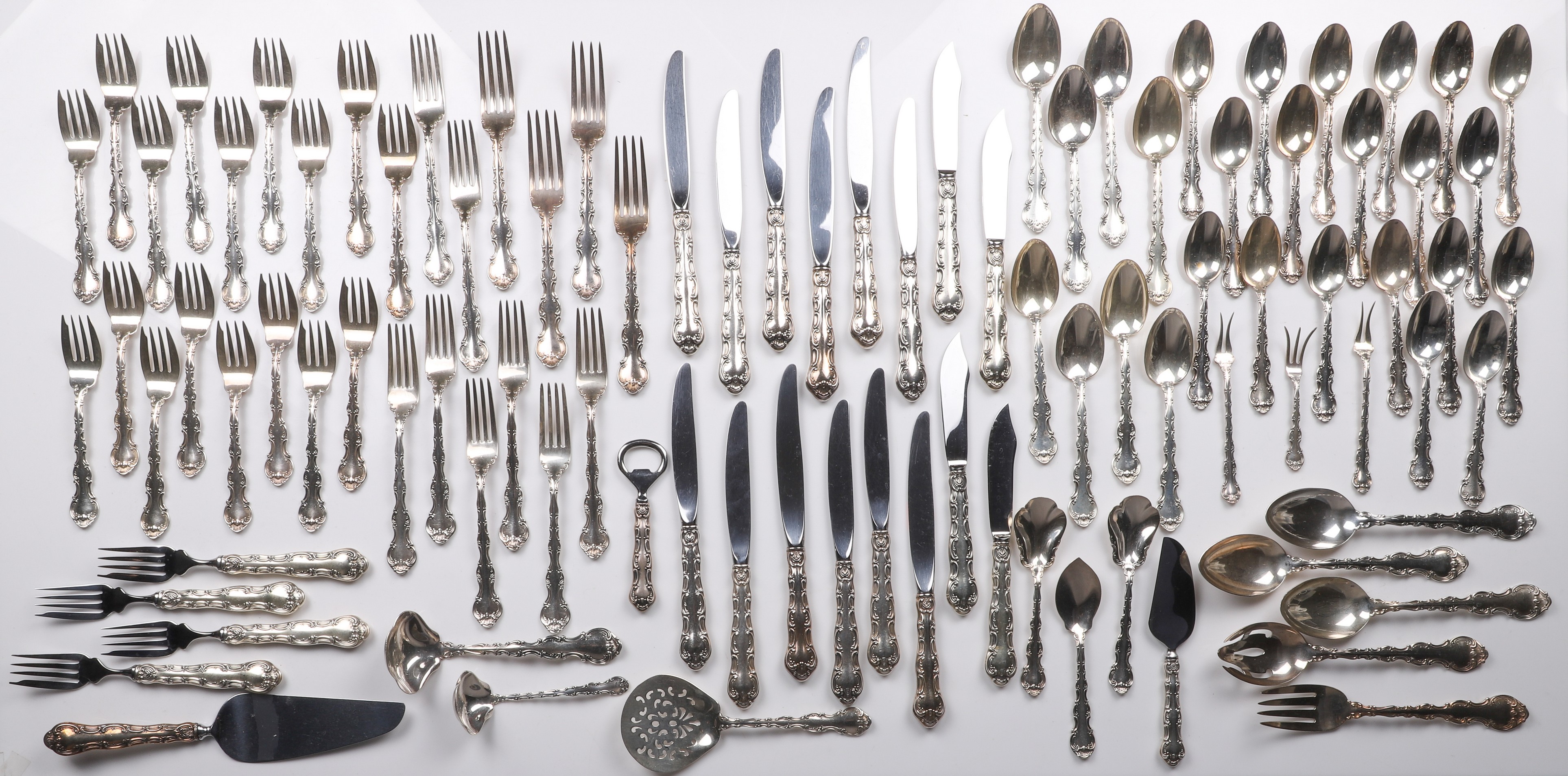 (106) Pcs Gorham sterling silver