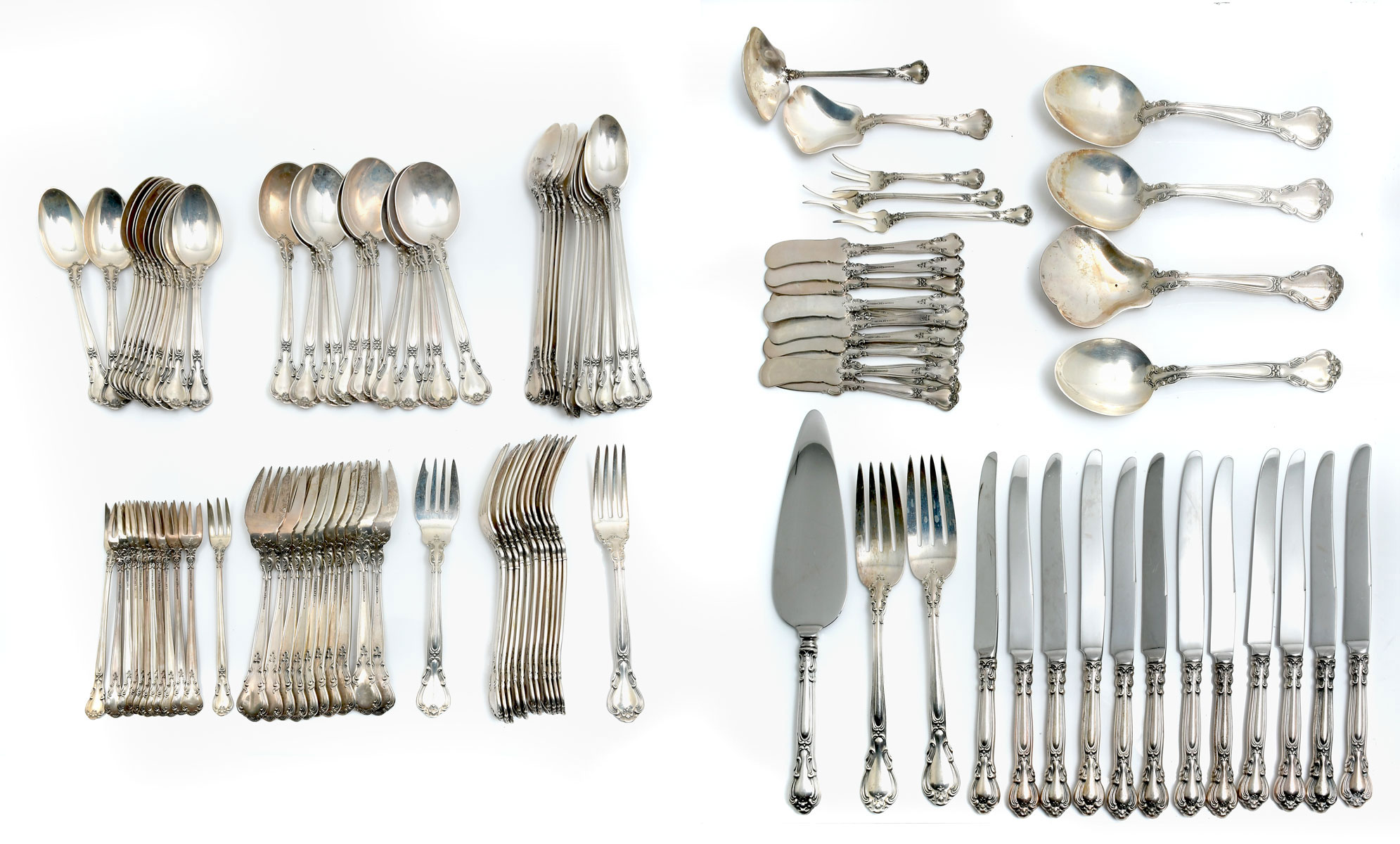 107 PC. GORHAM STERLING SILVER