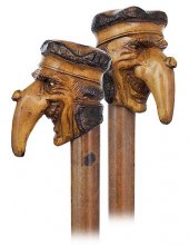108. PECULIAR CHARACTER CANE -
