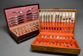 (108) PIECES (2) BOXES OF SILV