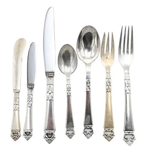 109 PIECE SET OF FRIGAST STERLING