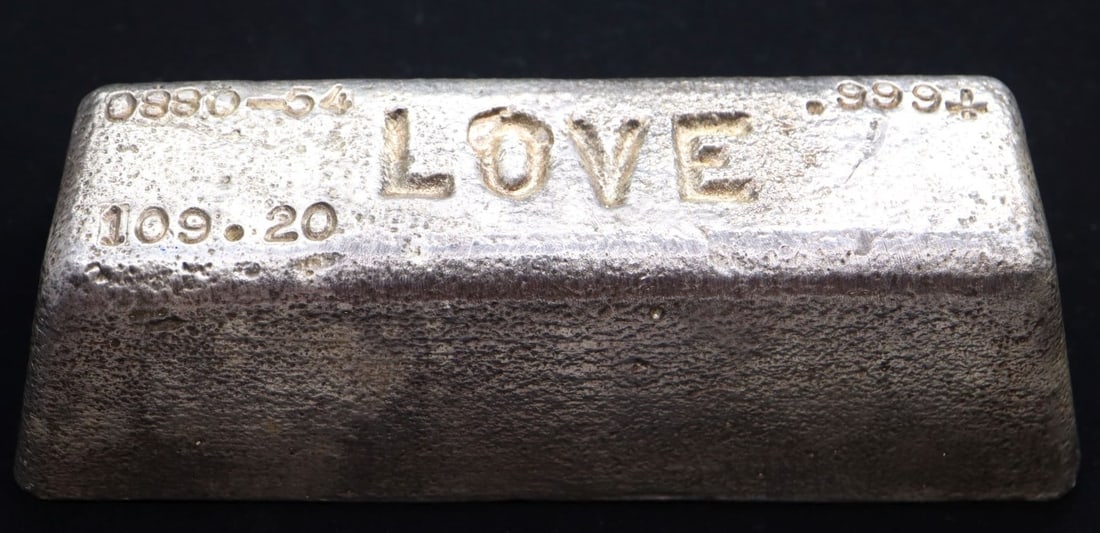 109.20 TROY OUNCES OF SILVER,
