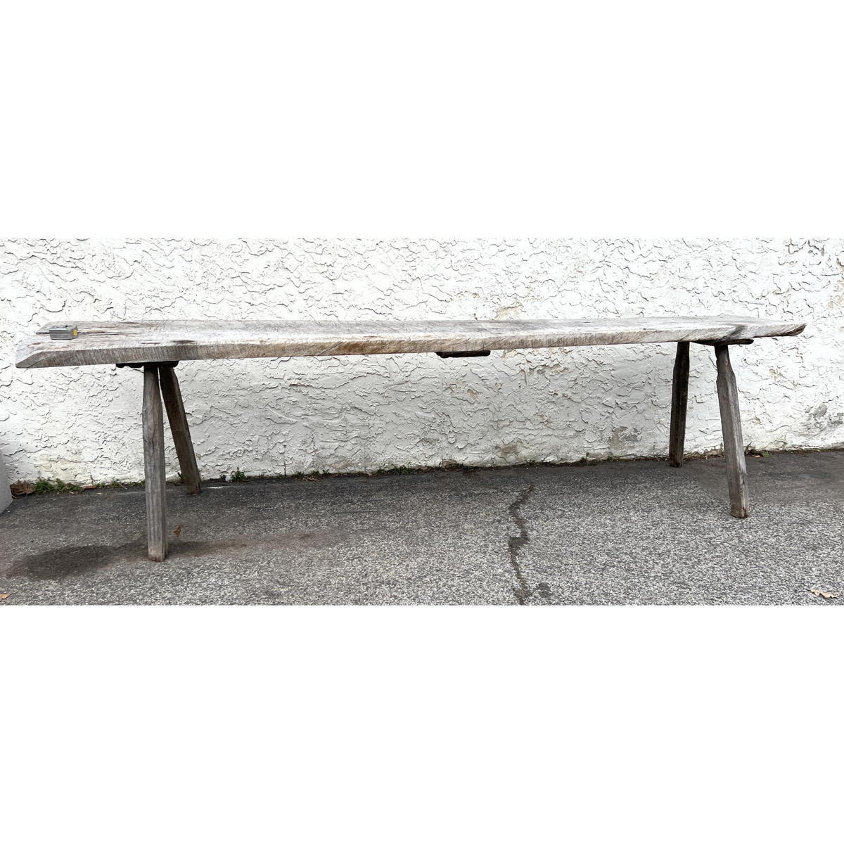 10ft Rustic Wood Long Plank Butcher