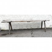 10ft Rustic Wood Long Plank Bu