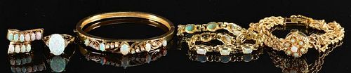 10K, 14K, 18K GOLD & OPAL