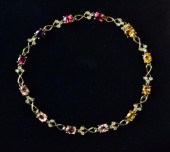 10K Gold Sapphires & Diamonds
