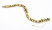 10K VICTORIAN SLIDE BRACELET W