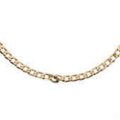 10K YELLOW GOLD CURB LINK 20"