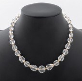 10K YELLOW GOLD FACETED GLASS