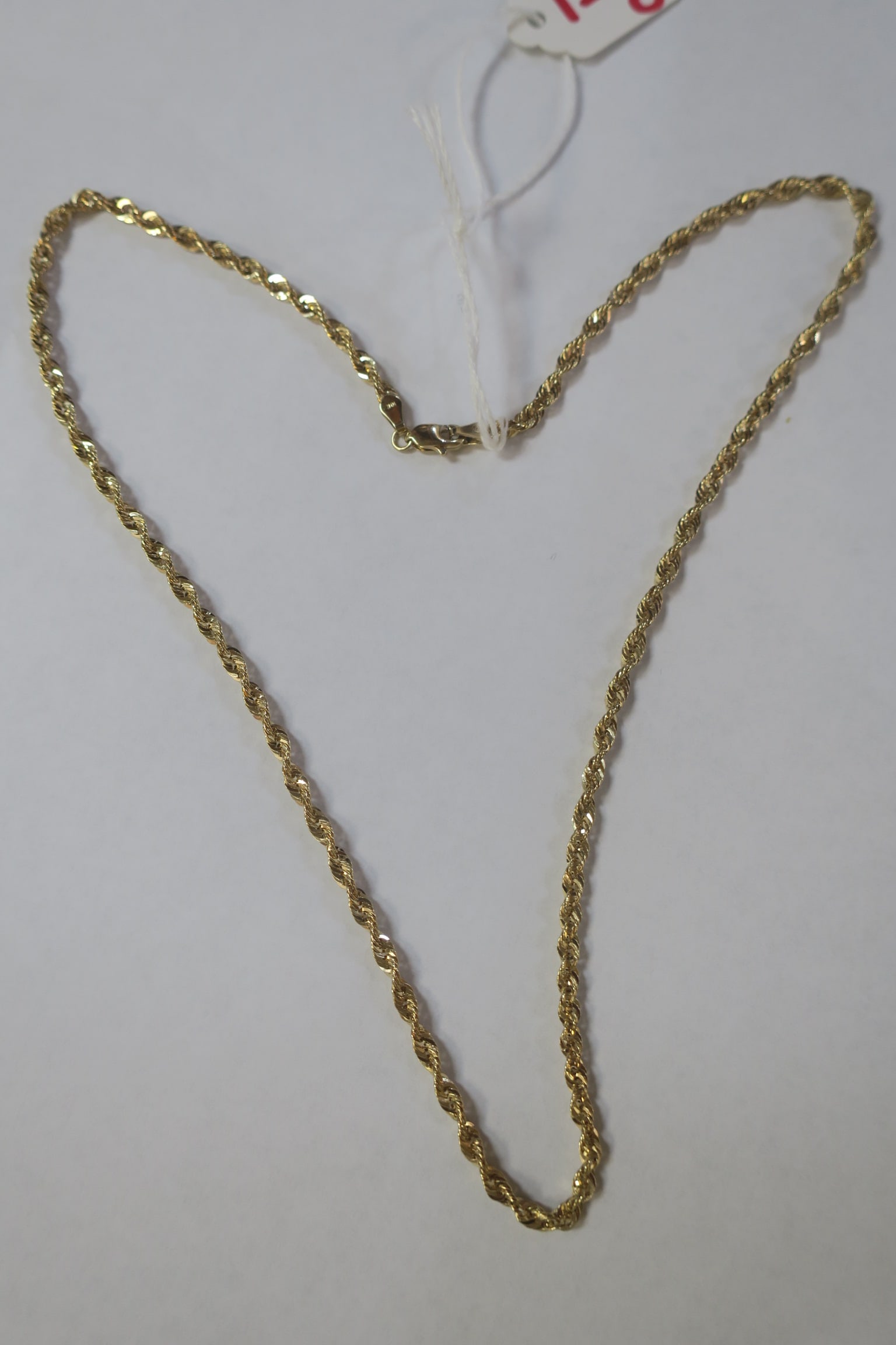 10K YELLOW GOLD ROPE CHAIN