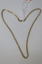 10K YELLOW GOLD ROPE CHAIN NEC