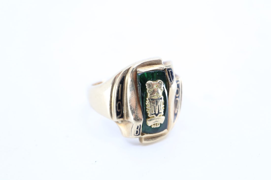 10KT GOLD AND JADE MT. VERNON