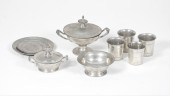 10PC 19C. MINIATURE PEWTER DOL